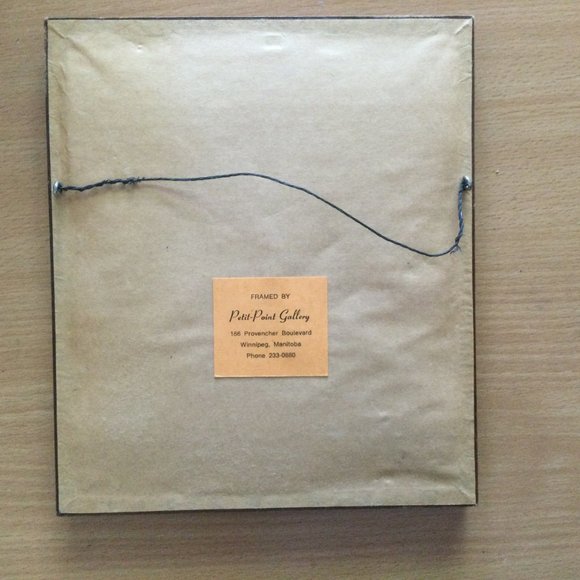 Professionally framed needlepoint petit point embroidery wall art deer s… - Picture 5 of 5